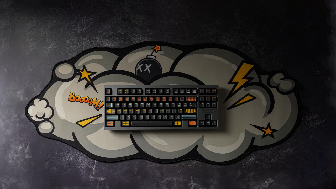 Swagkeys x Kyodiy Boooom Deskmat