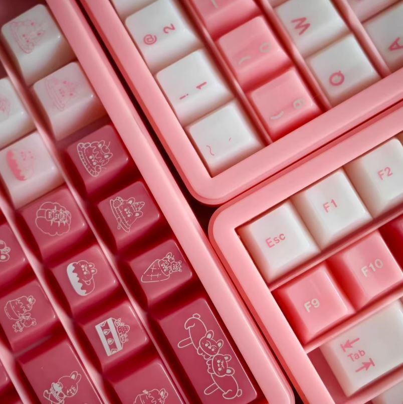KnockKnockStudio&Fannie Bunney Dessert Keycaps