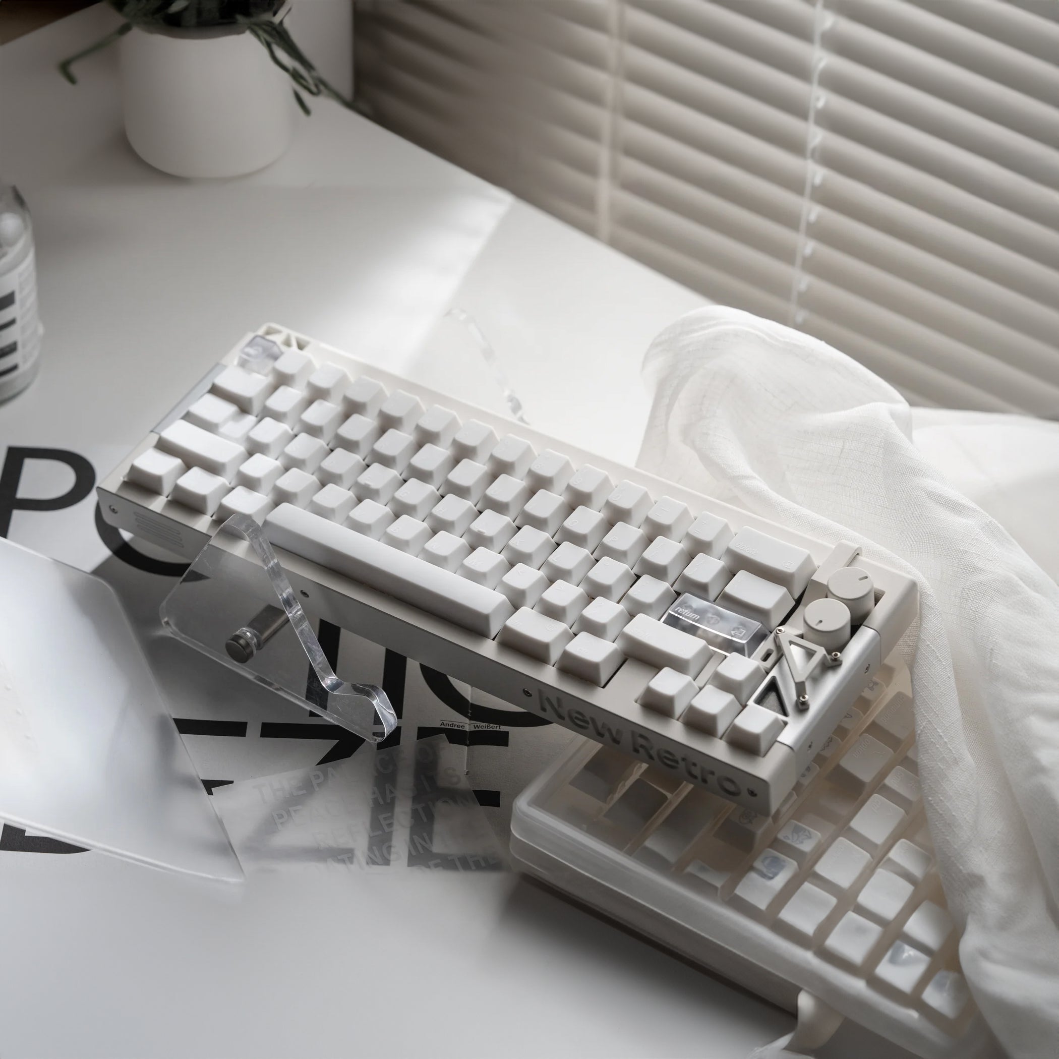 Lelelab Hokkaido White Keycap