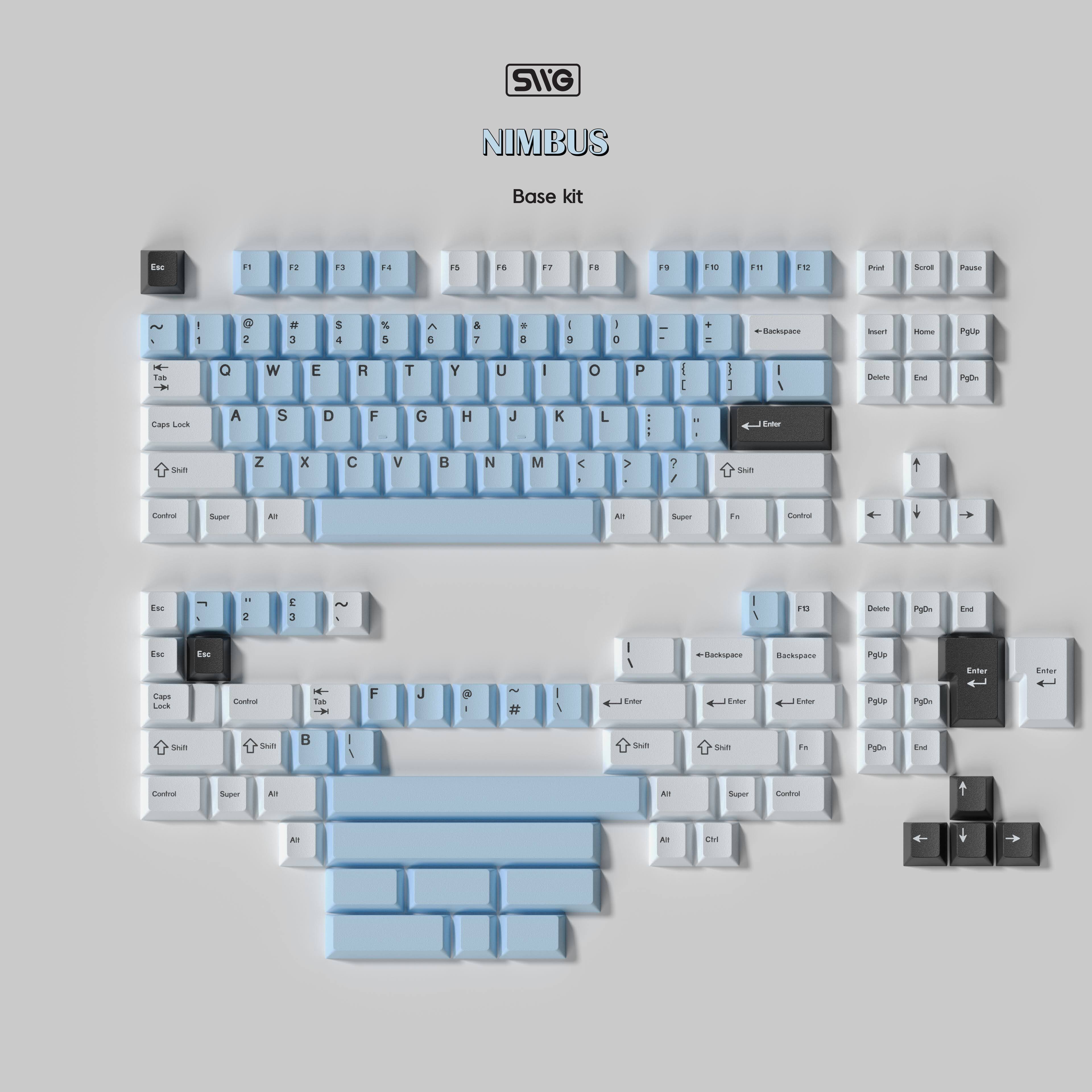 SWG Nimbus Keycaps