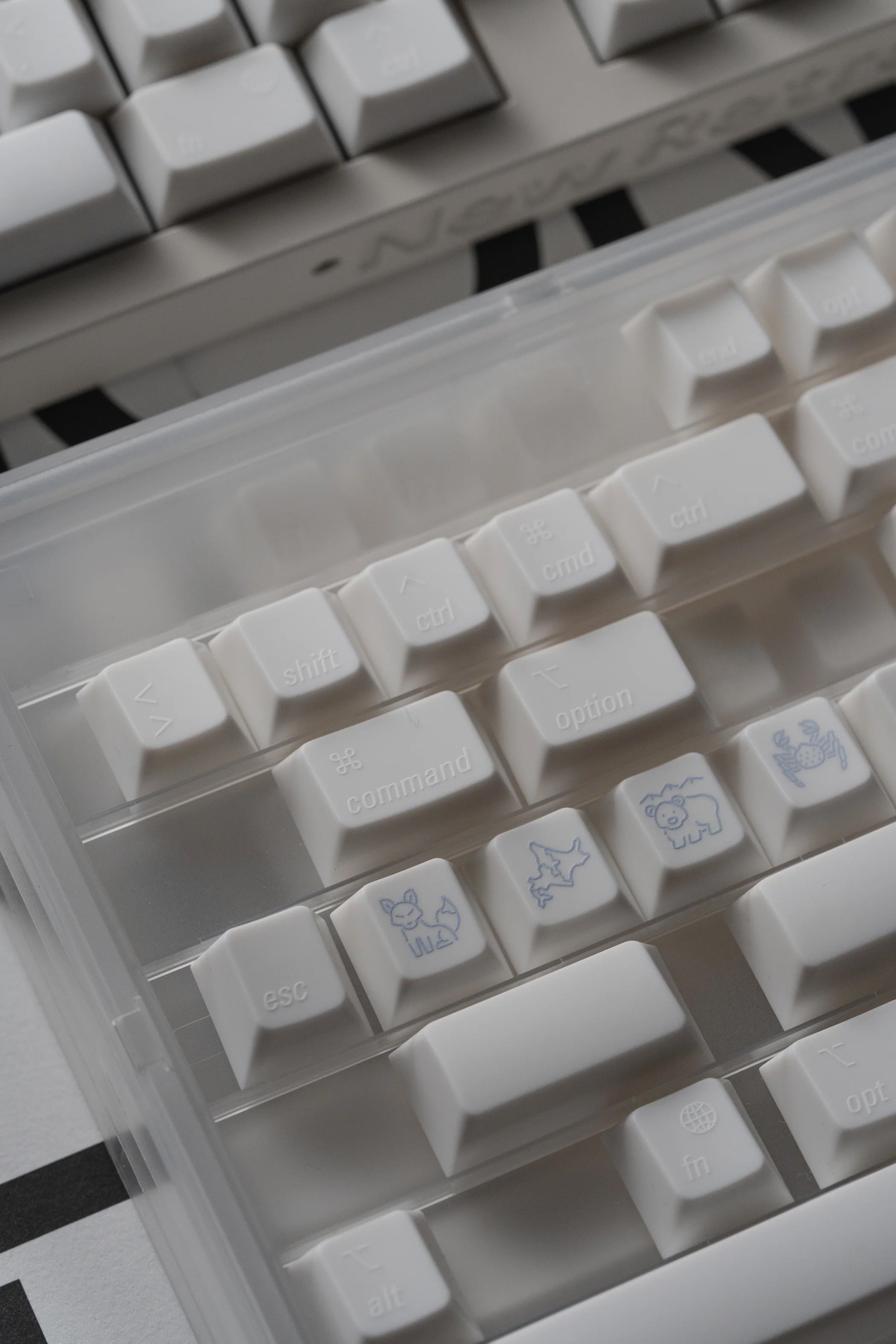 Lelelab Hokkaido White Keycap