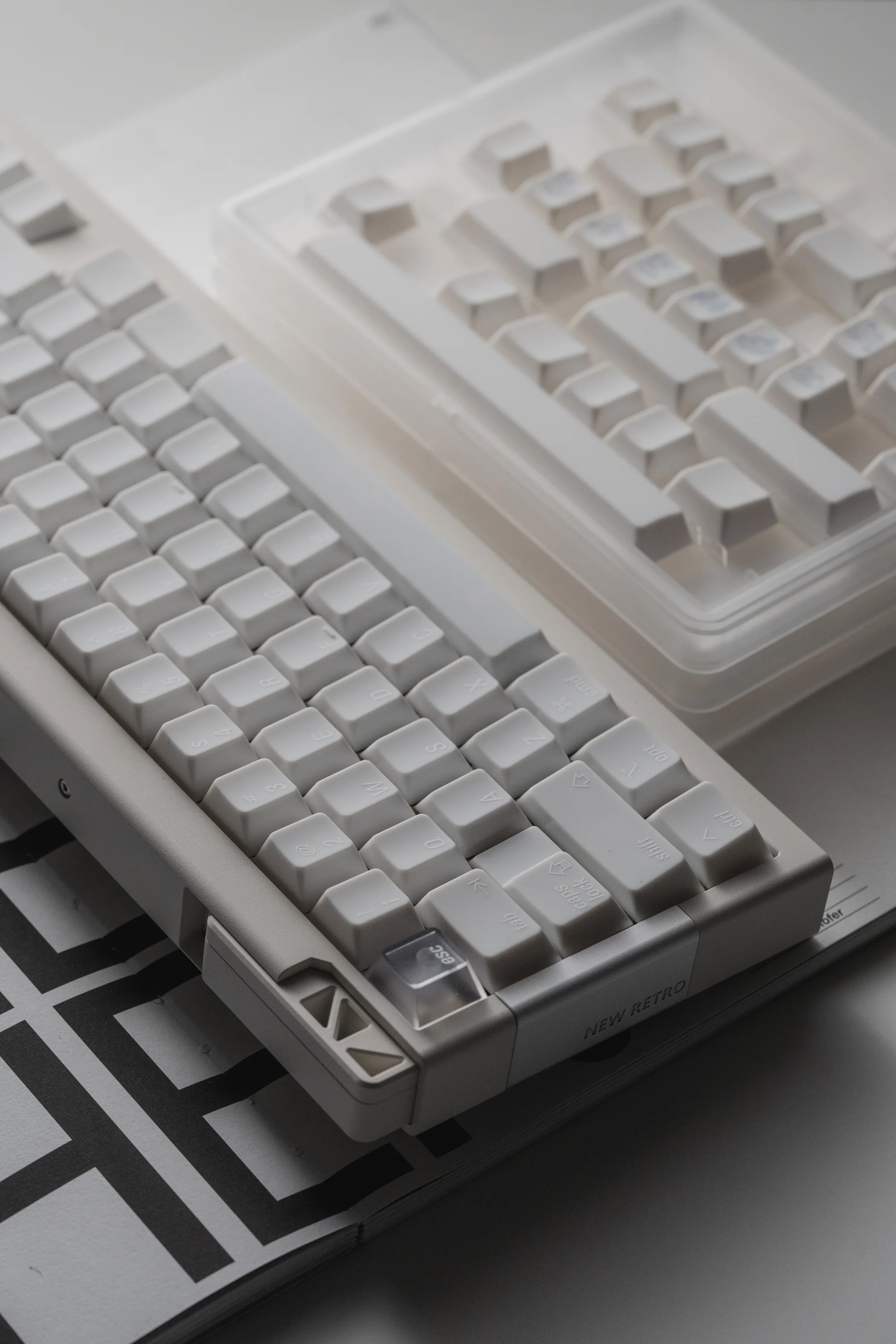 Lelelab Hokkaido White Keycap