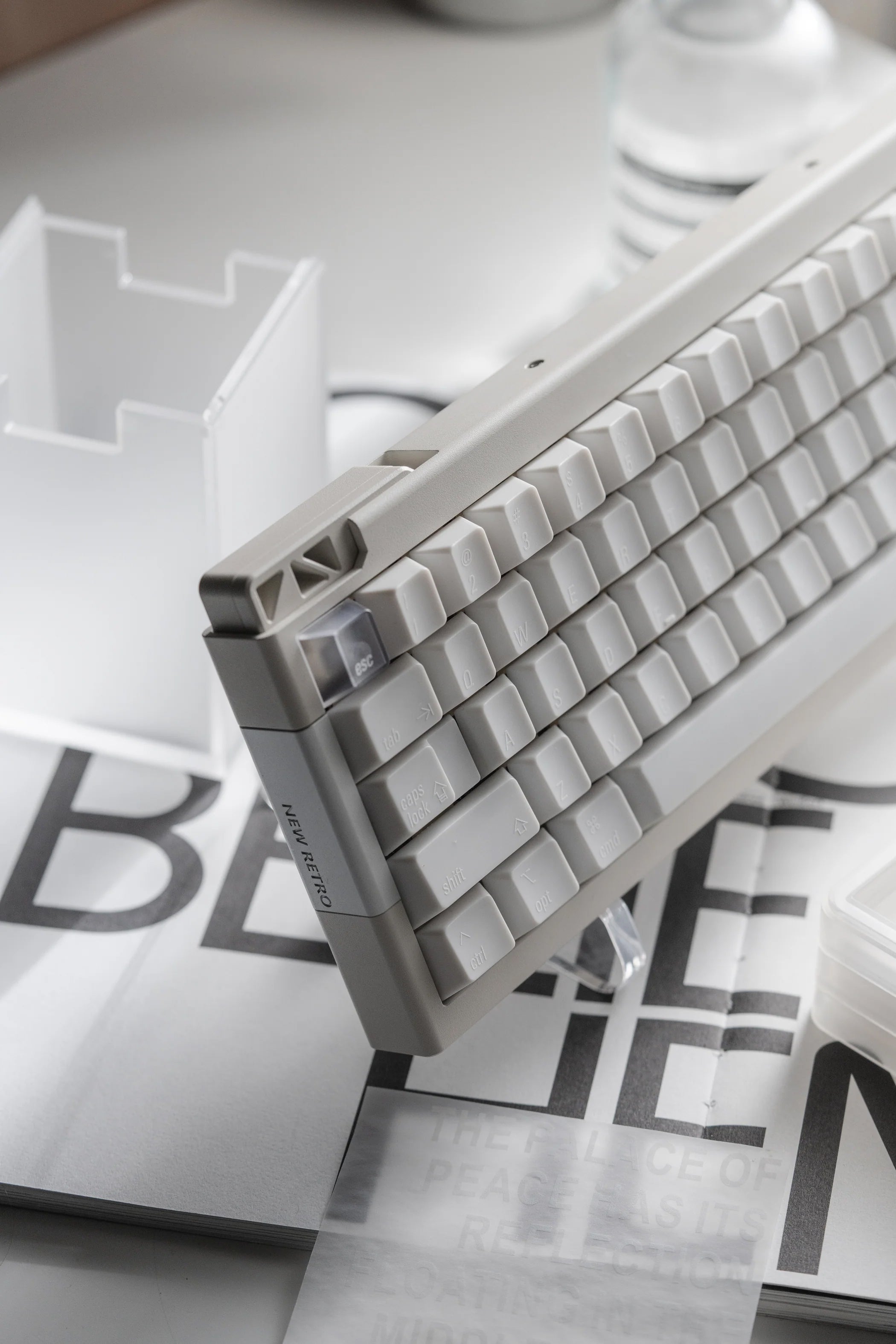 Lelelab Hokkaido White Keycap