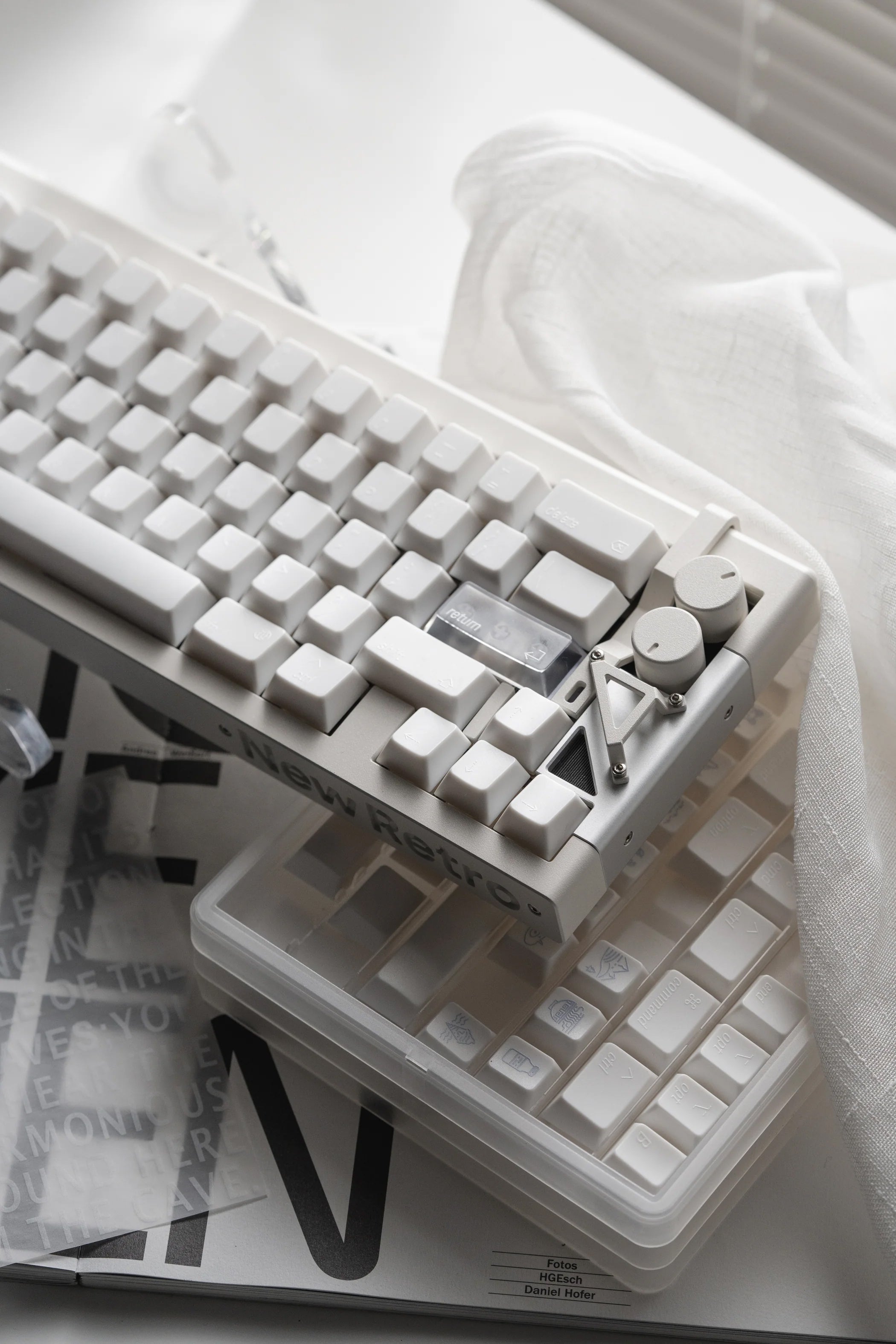 Lelelab Hokkaido White Keycap