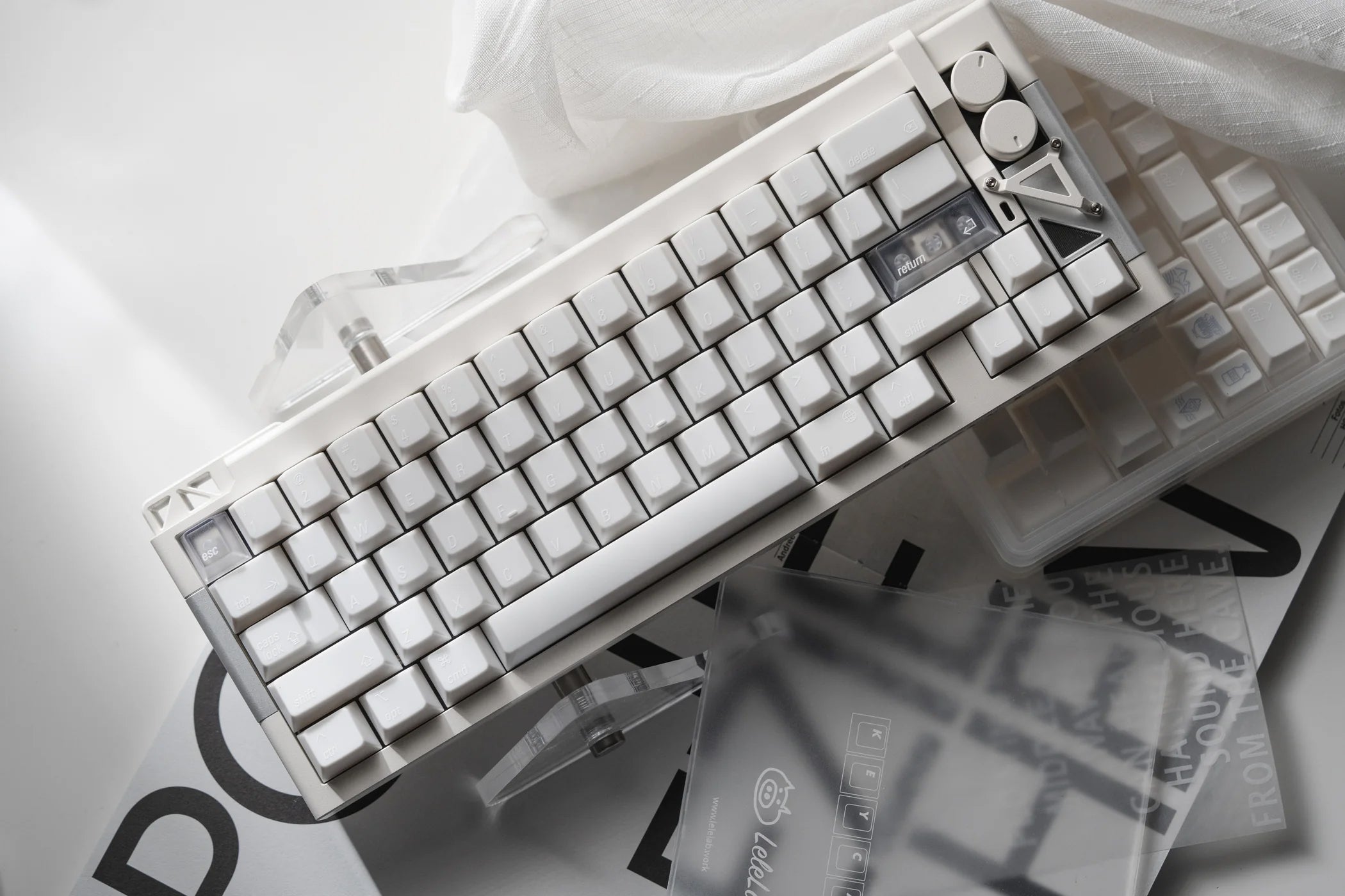 Lelelab Hokkaido White Keycap