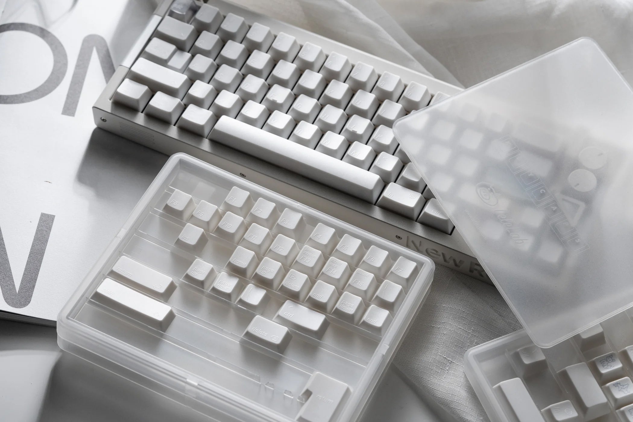 Lelelab Hokkaido White Keycap