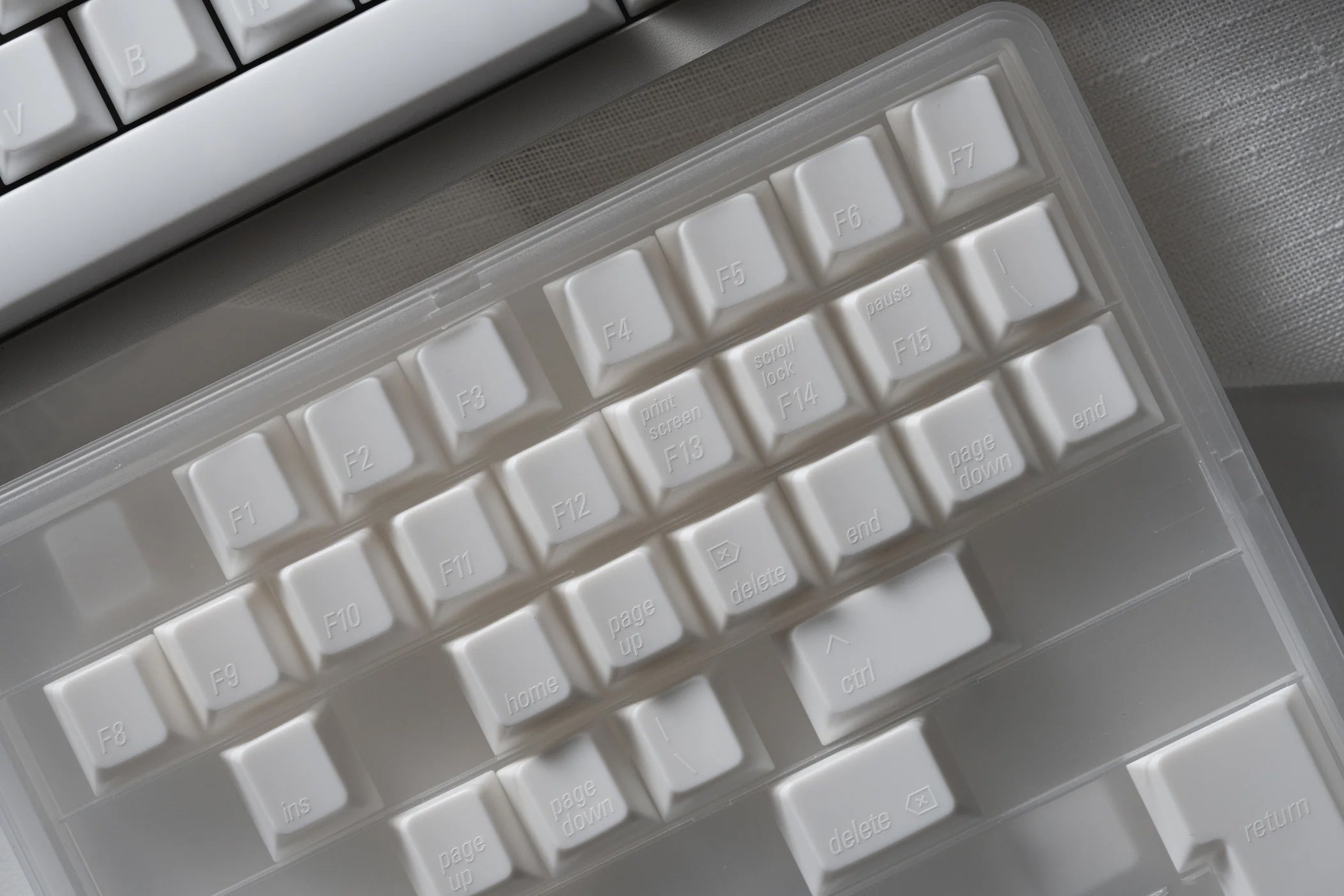 Lelelab Hokkaido White Keycap