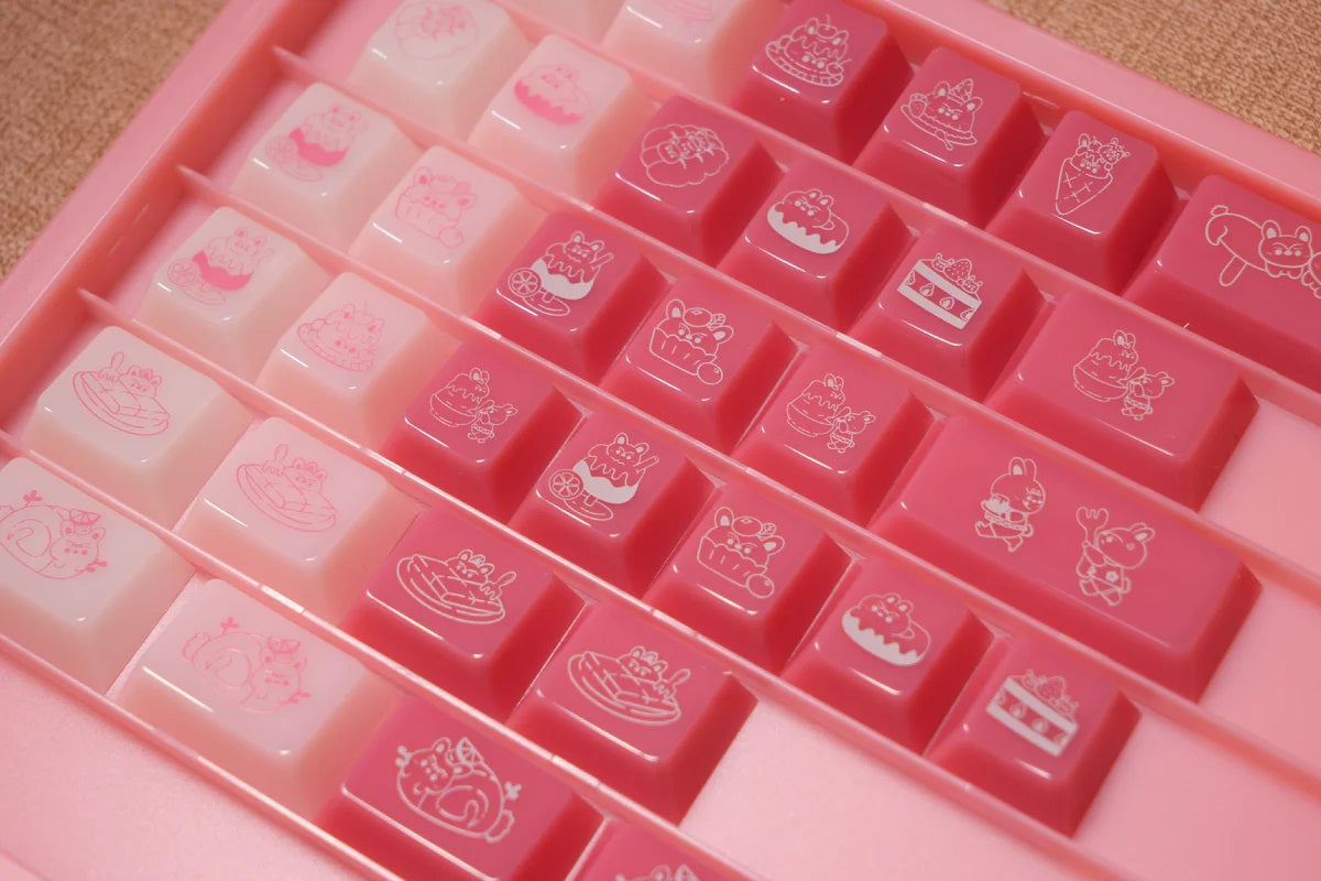 KnockKnockStudio&Fannie Bunney Dessert Keycaps