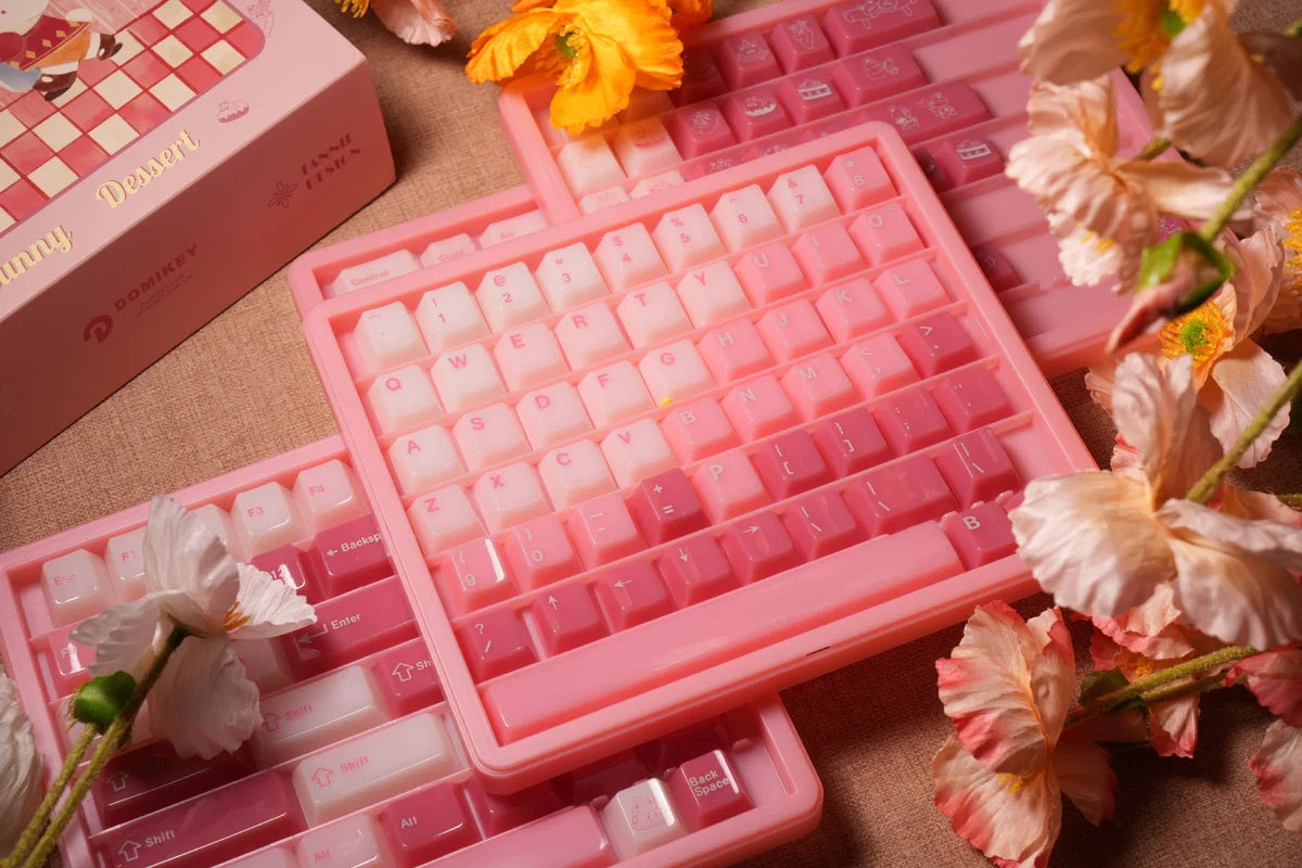 KnockKnockStudio&Fannie Bunney Dessert Keycaps