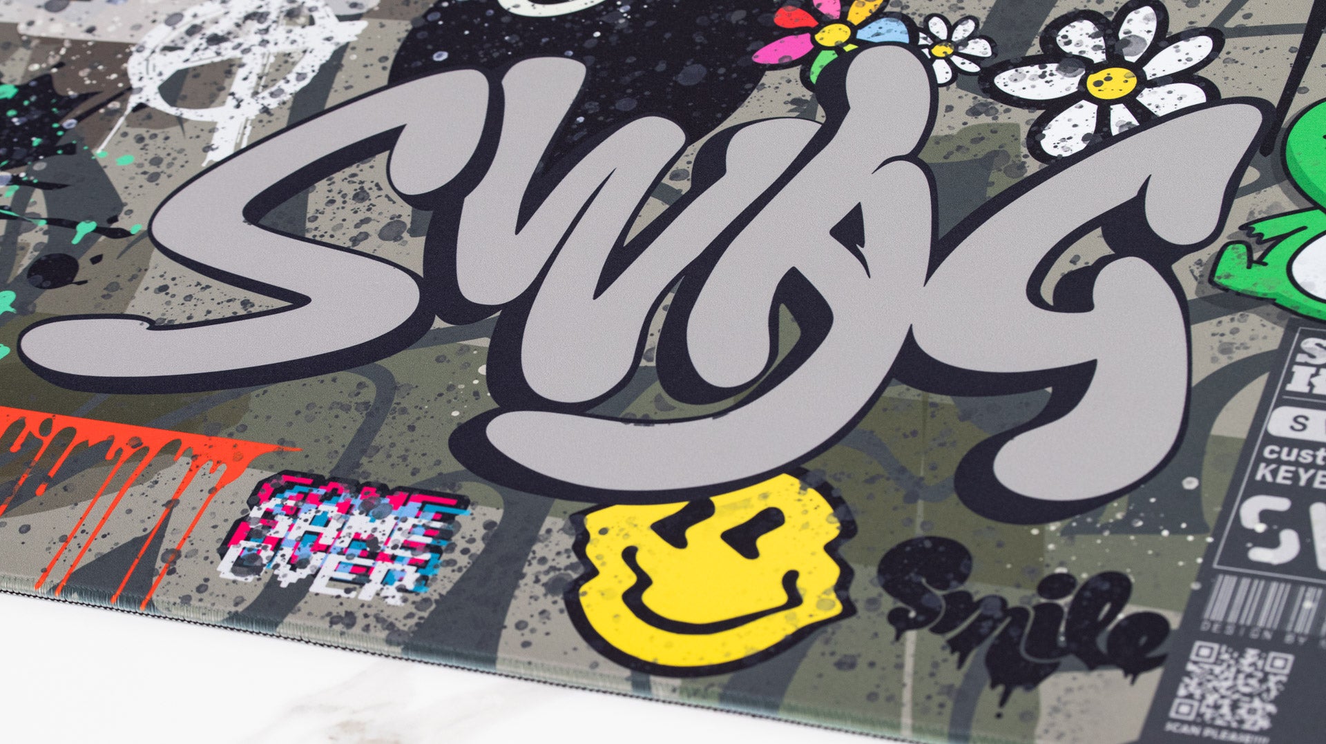 Swagkey x Kyodiy Graffiti V2 Deskmat