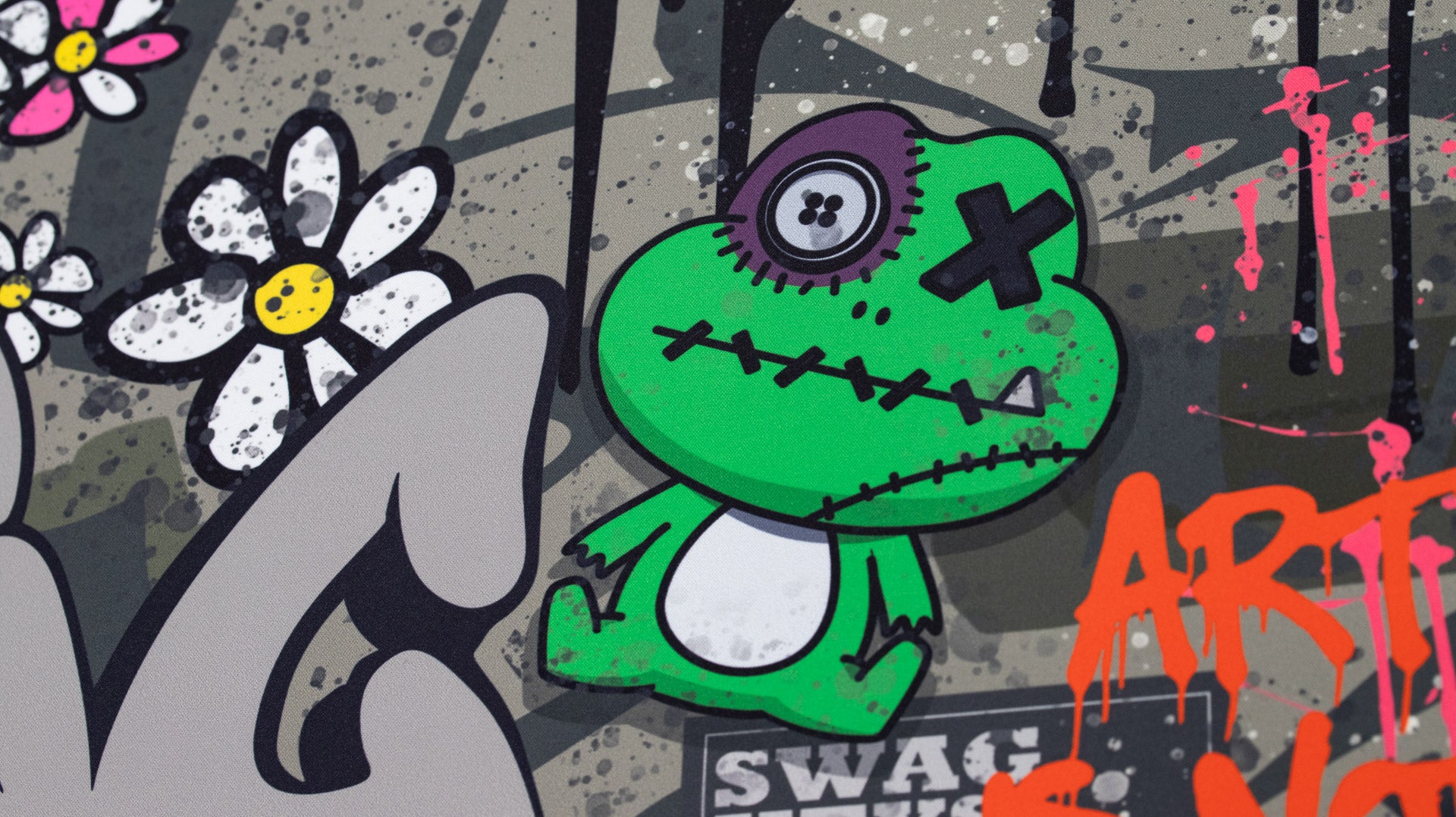 Swagkey x Kyodiy Graffiti V2 Deskmat