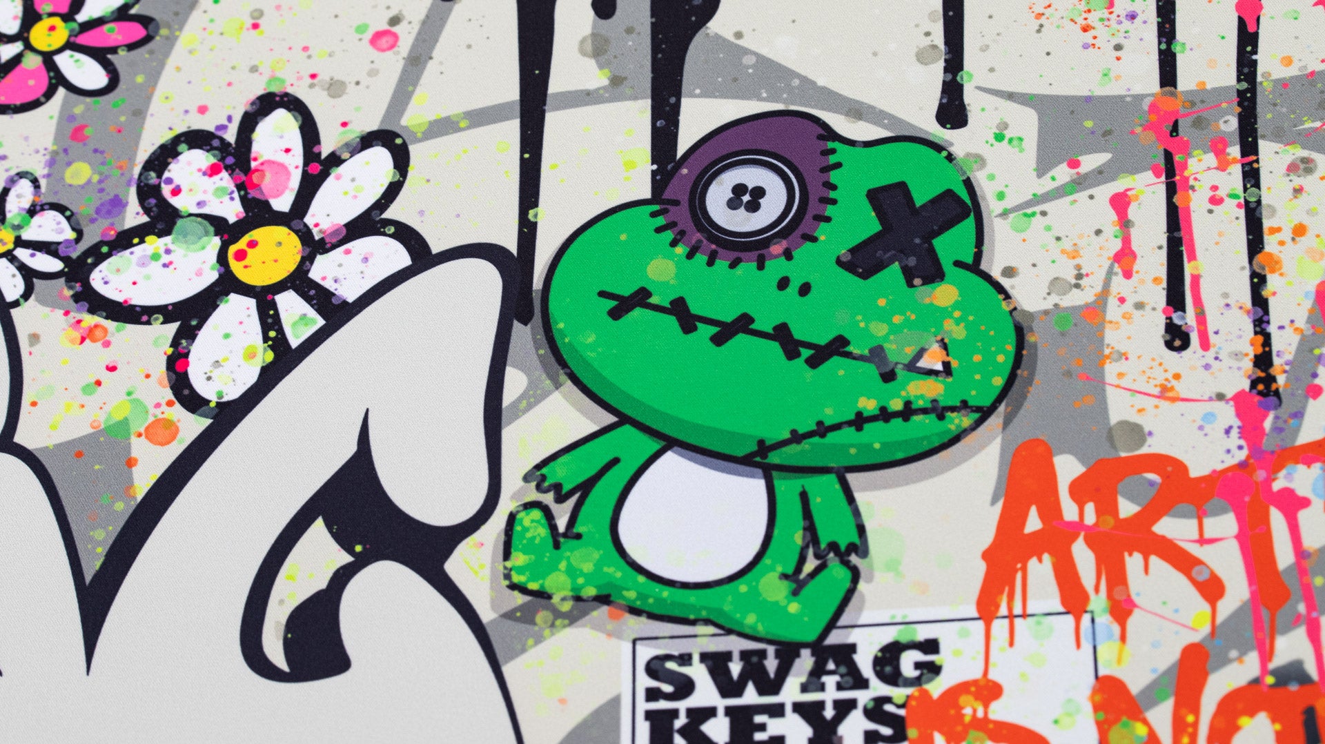 Swagkey x Kyodiy Graffiti V2 Deskmat