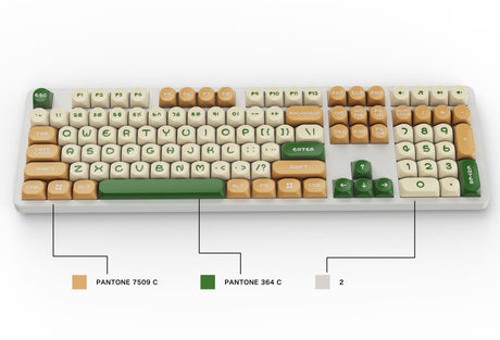 Contrast Color MOA Keycaps