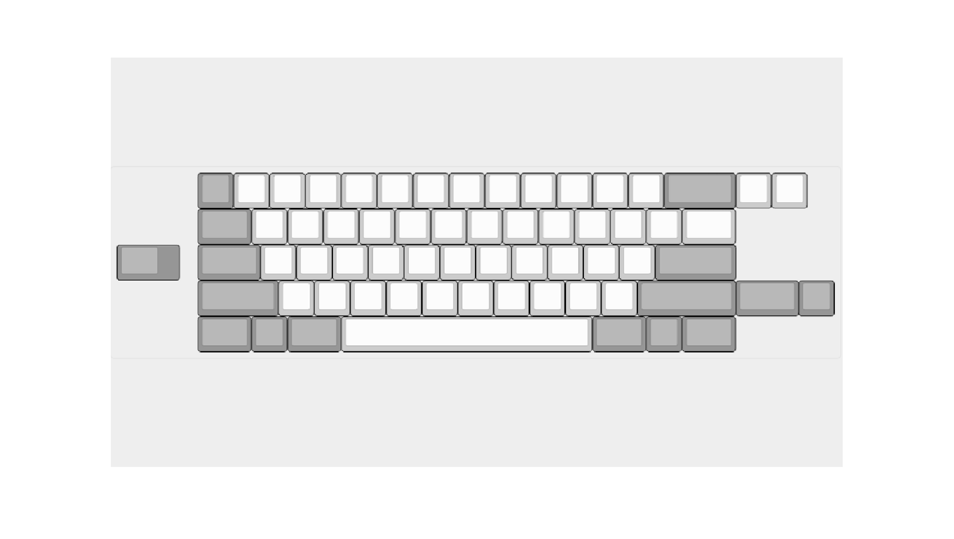 Bowl Keyboard - Oblique Parts