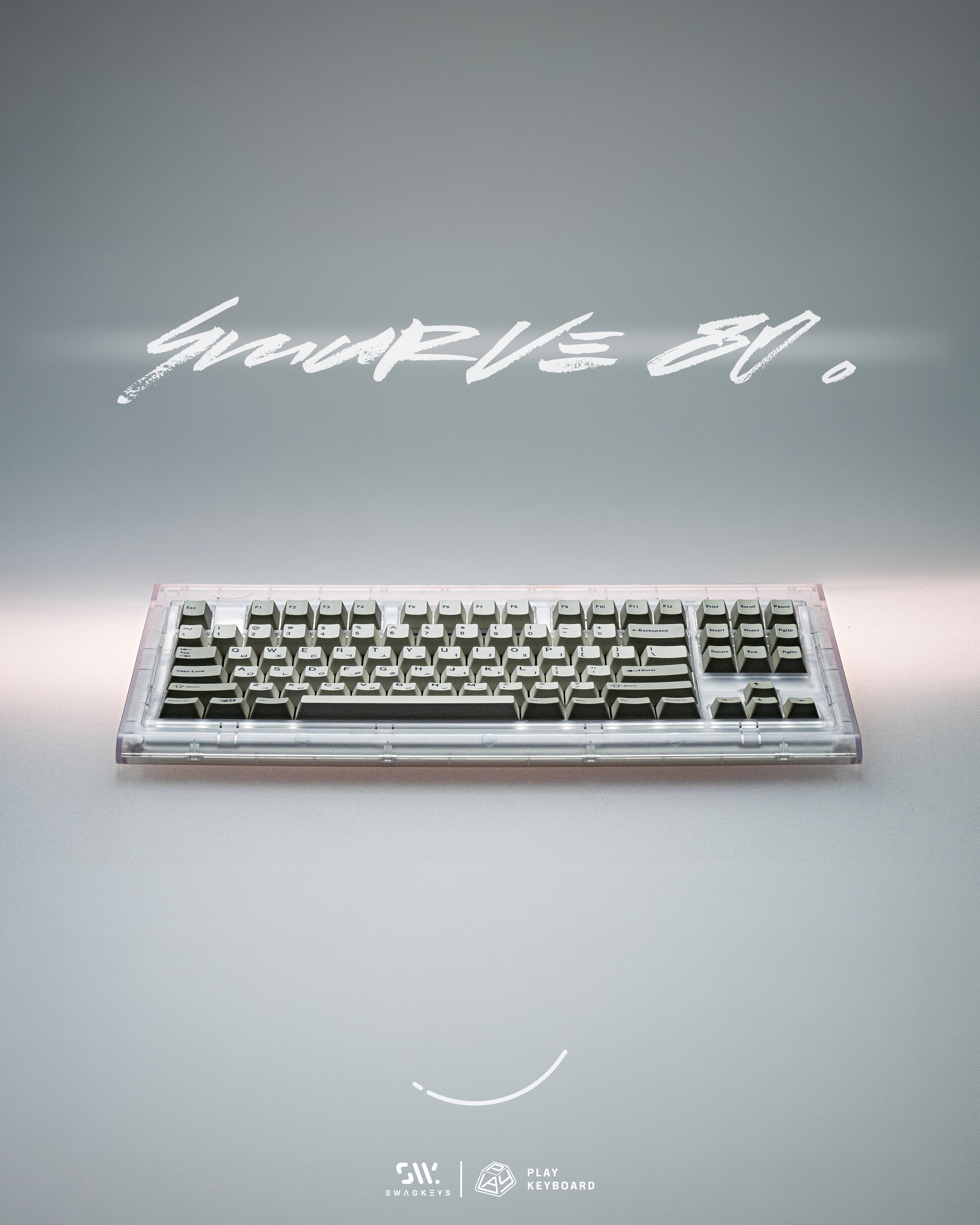 [In-Stock] Swagkeys x Playkeyboard Smurve 80