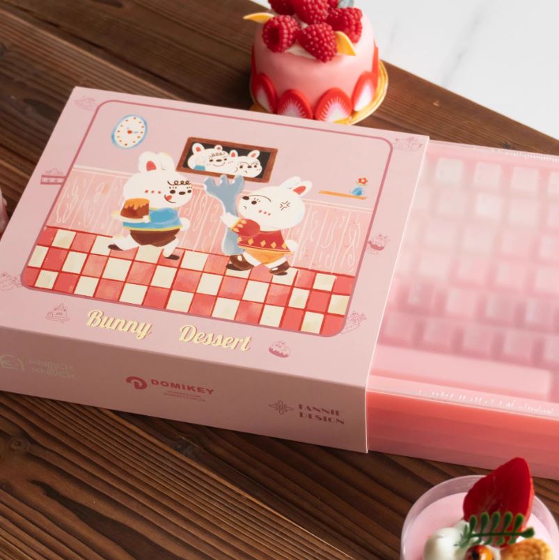 KnockKnockStudio&Fannie Bunney Dessert Keycaps