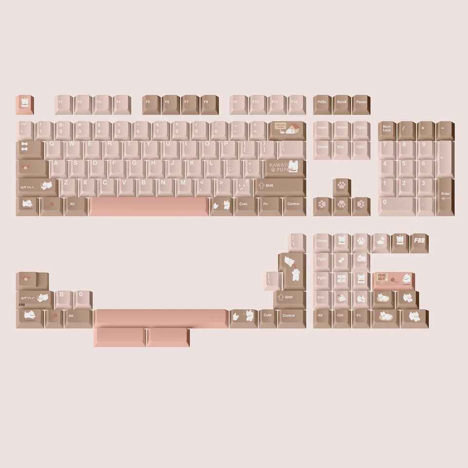 FBB Kawaii Puppy Keyboard Keycap
