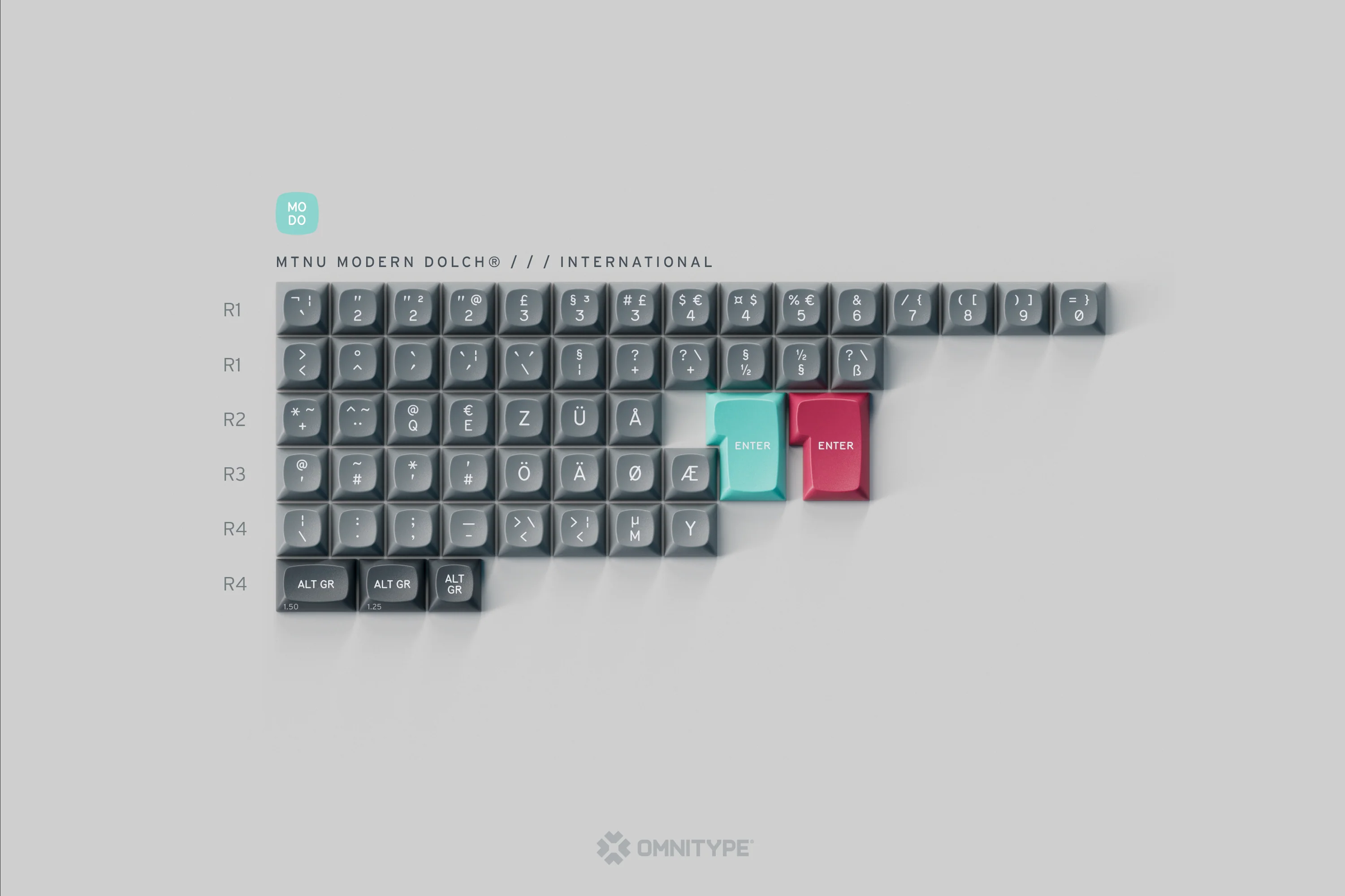 GMK MTNU Modern Dolch®