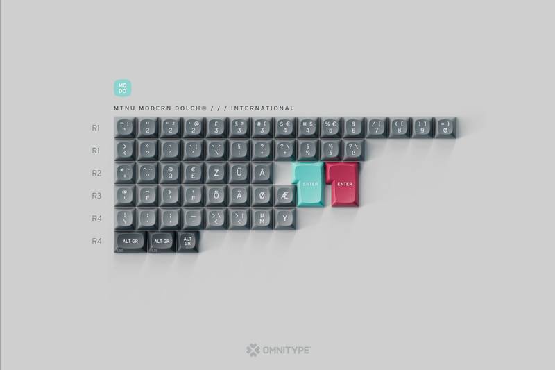 [GB] GMK MTNU Modern Dolch®