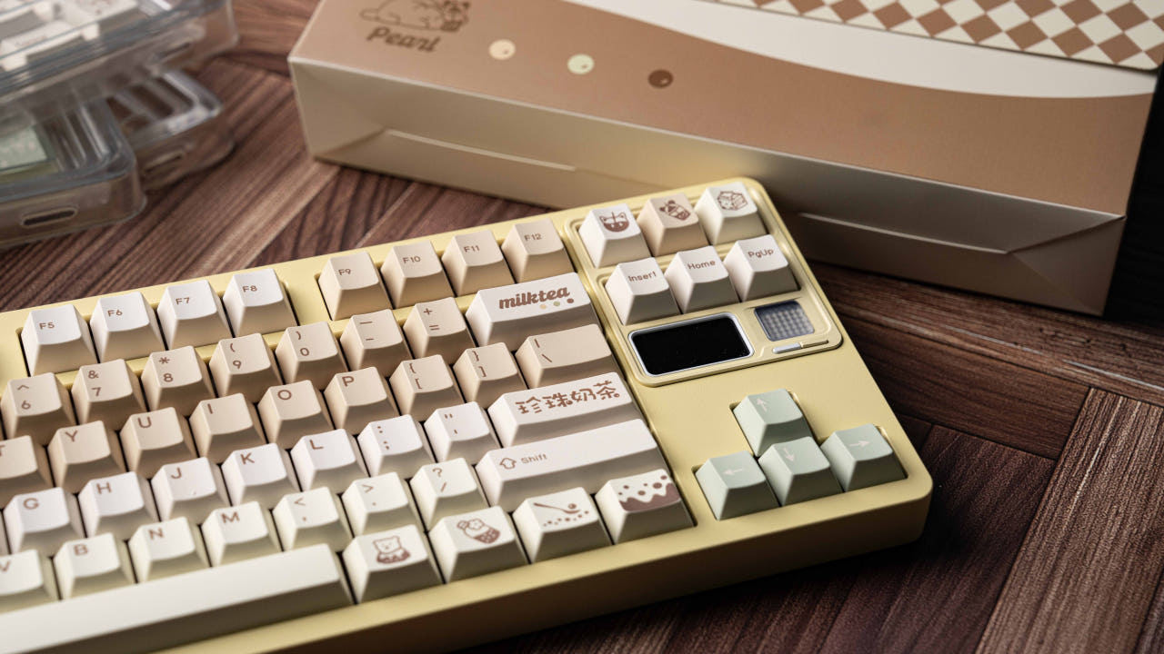Qwertykeys Milk Tea Keycaps - Thumbnail 5