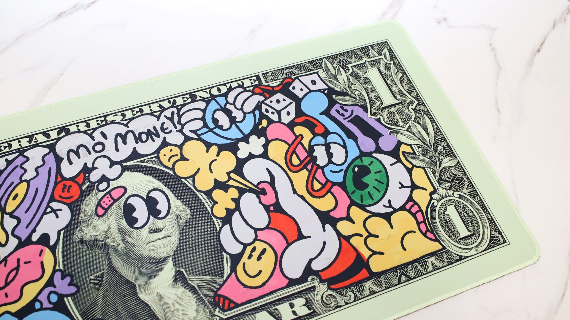 LYKKO Studio Dollar Deskmat