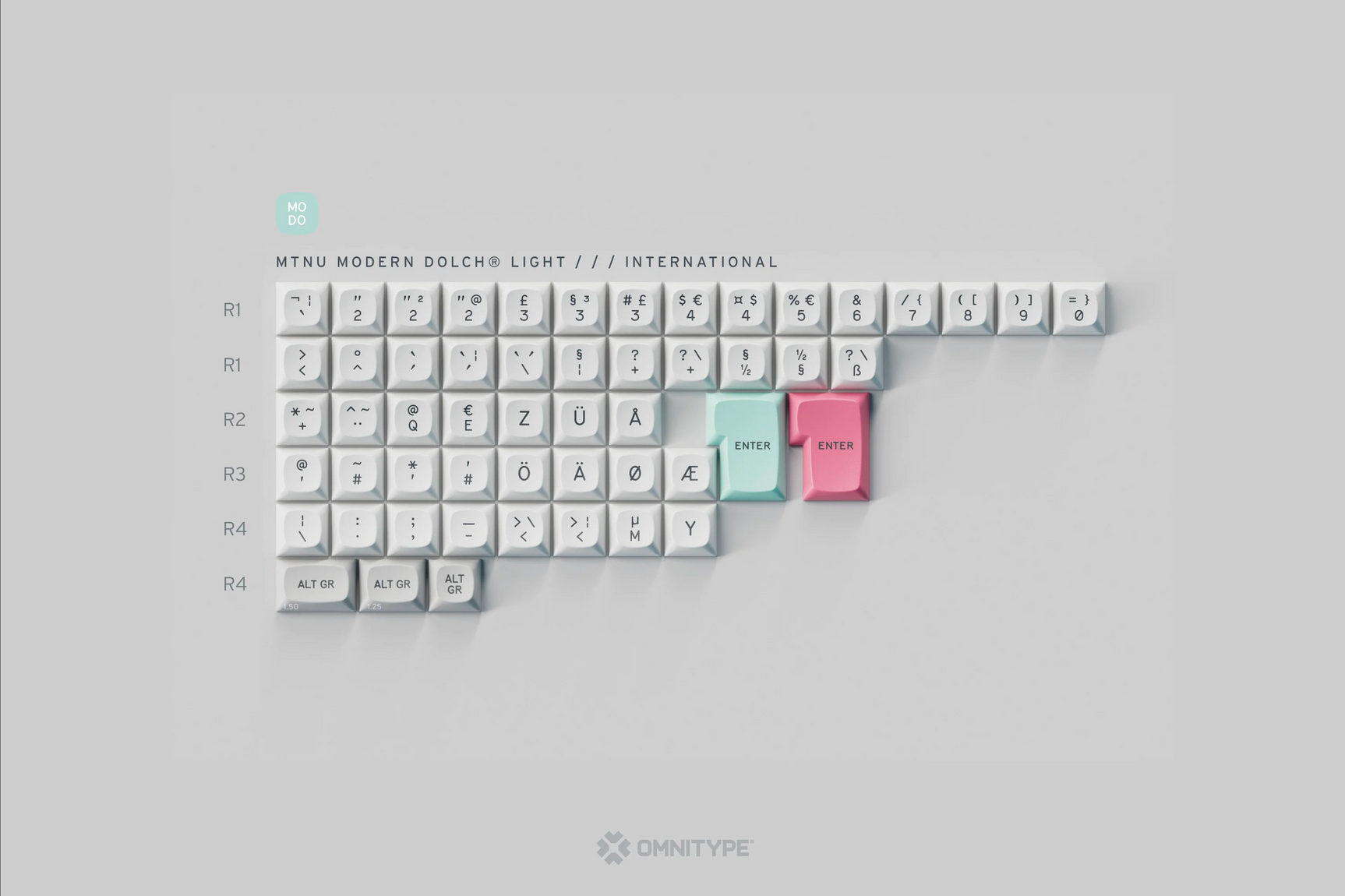 [GB] GMK MTNU Modern Dolch®