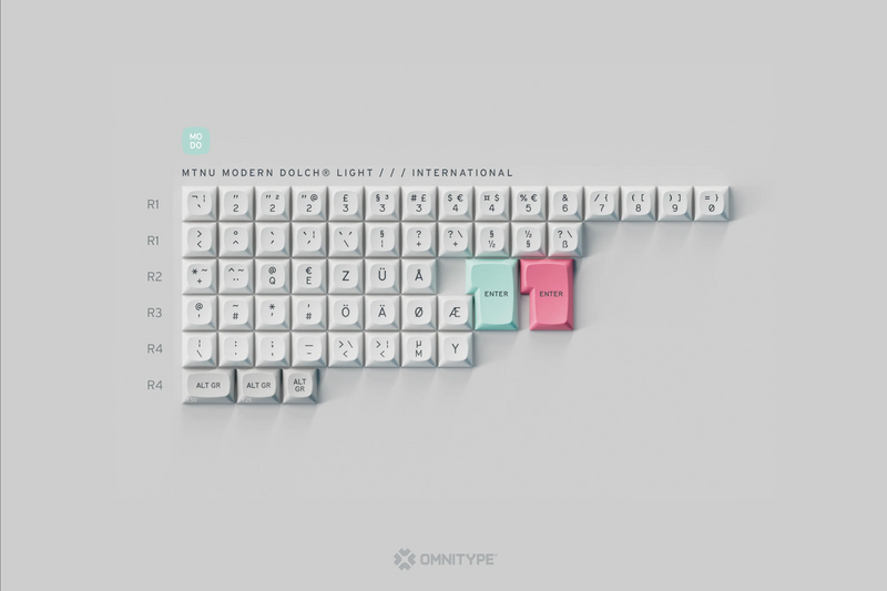 [GB] GMK MTNU Modern Dolch®