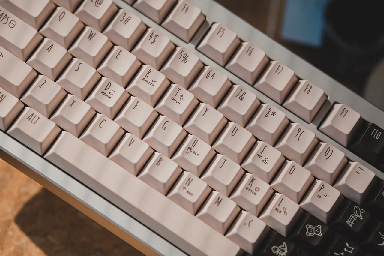 LeleLab x KeyTok Good Night,Cocoa Keycap