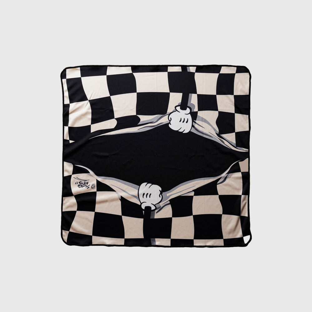 SW Check Beige Keyboard Cloth