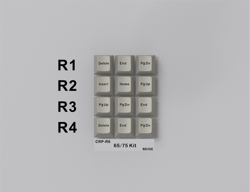 Hammerworks CRP R6 keycaps – Swagkeys