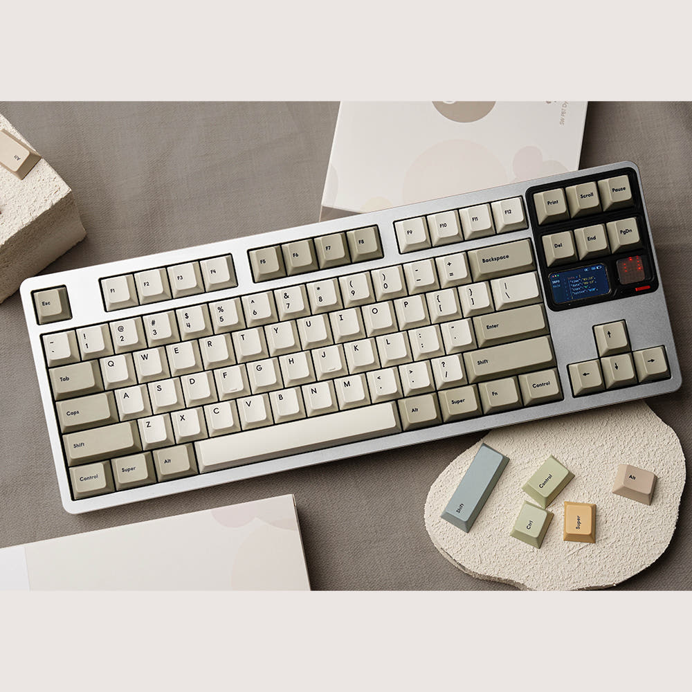 SW Calm Beige PBT Keycaps