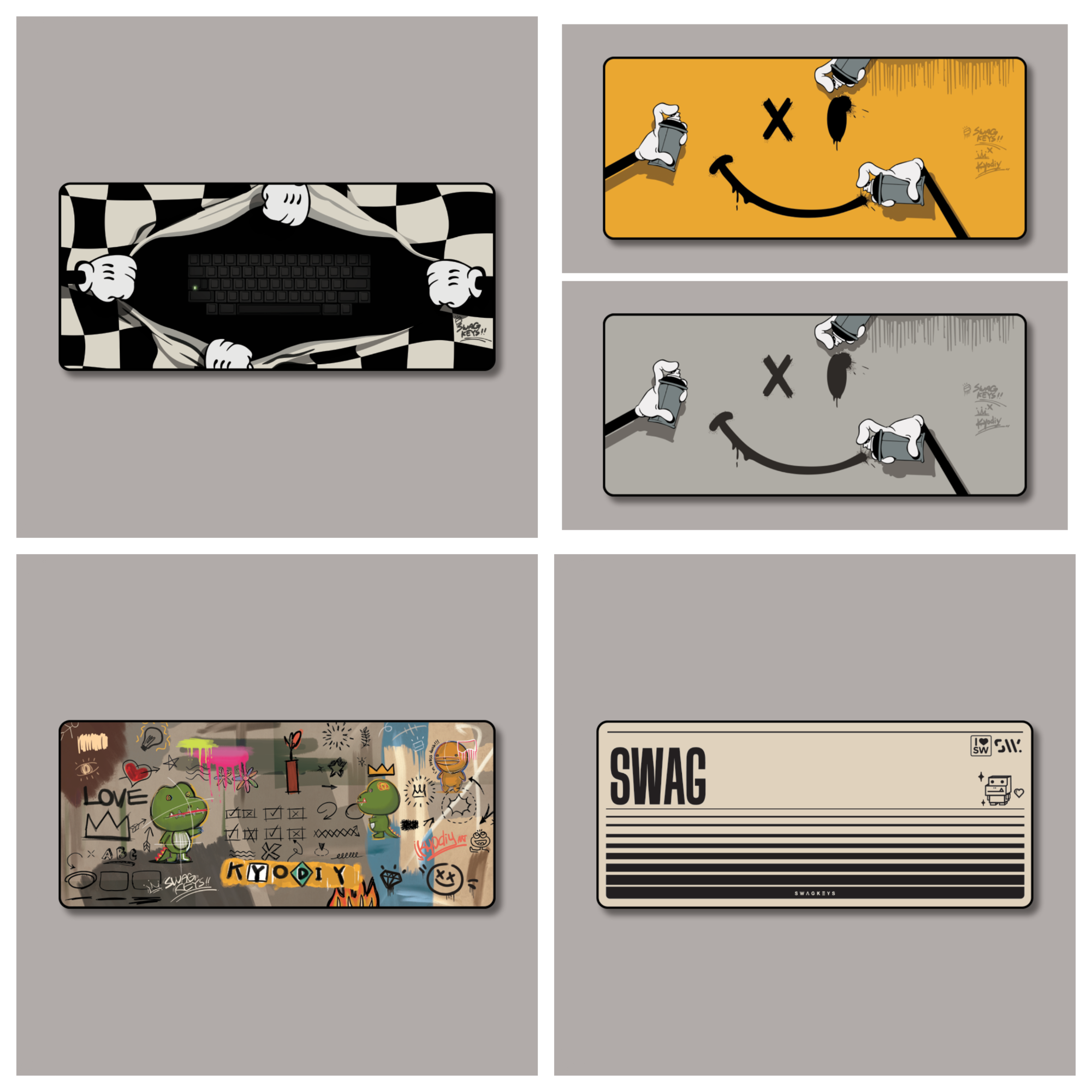 SW x Kyodiy [New] Deskmats