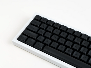 PBS Black on Black Keycaps