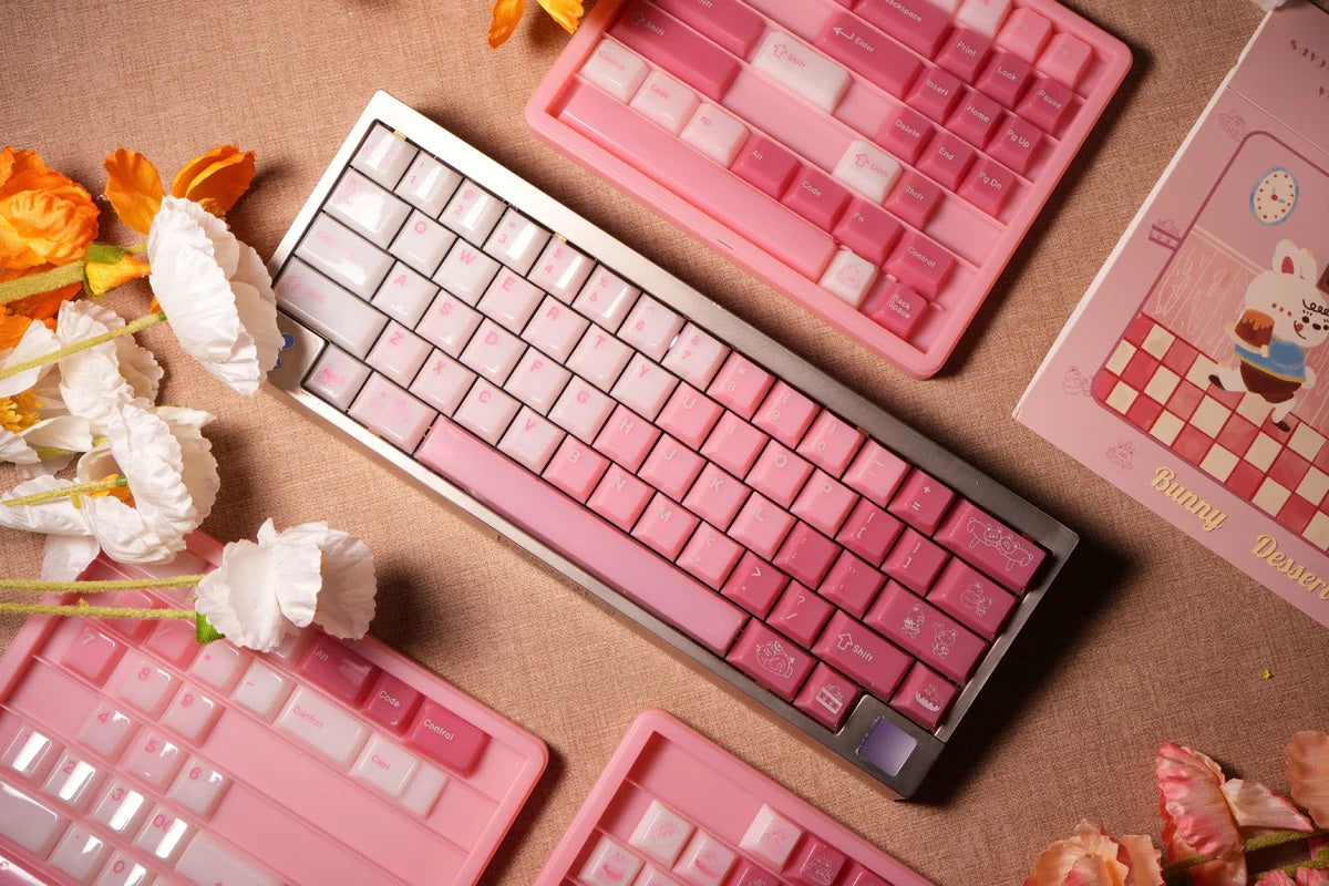 KnockKnockStudio&Fannie Bunney Dessert Keycaps