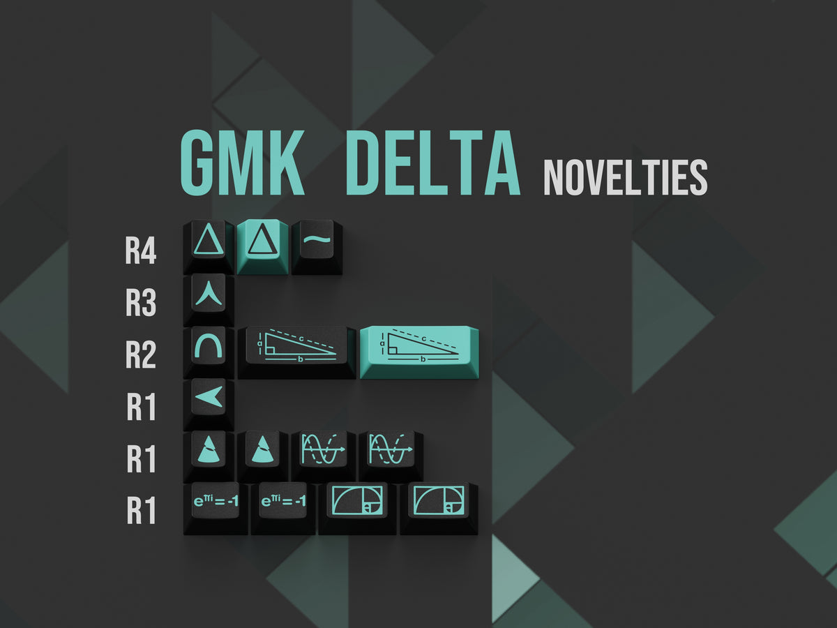 [In-stock] GMK CYL Delta R2 Keycaps