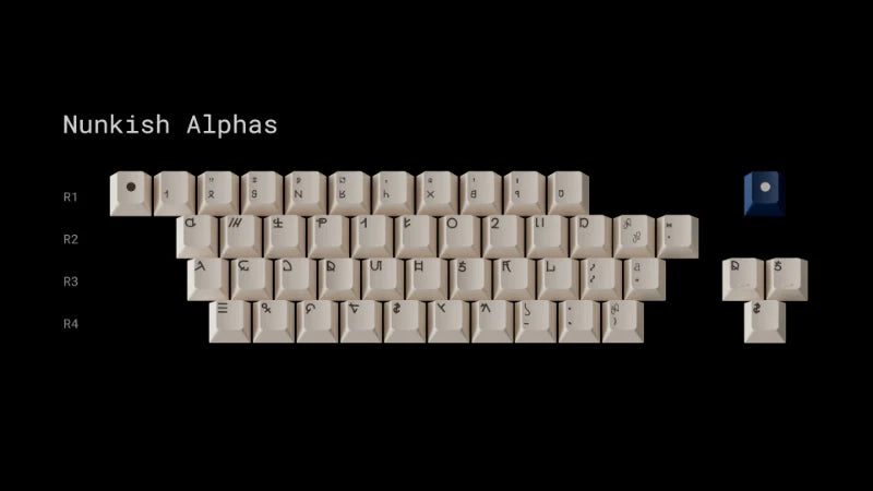 [GB] KCH War Maiden PBT Keycaps