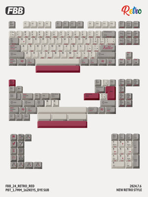 FBB Retro Keycaps Series