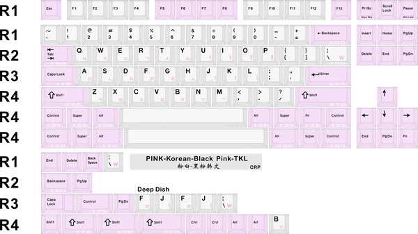 Hammerworks CRP Pink Black Base