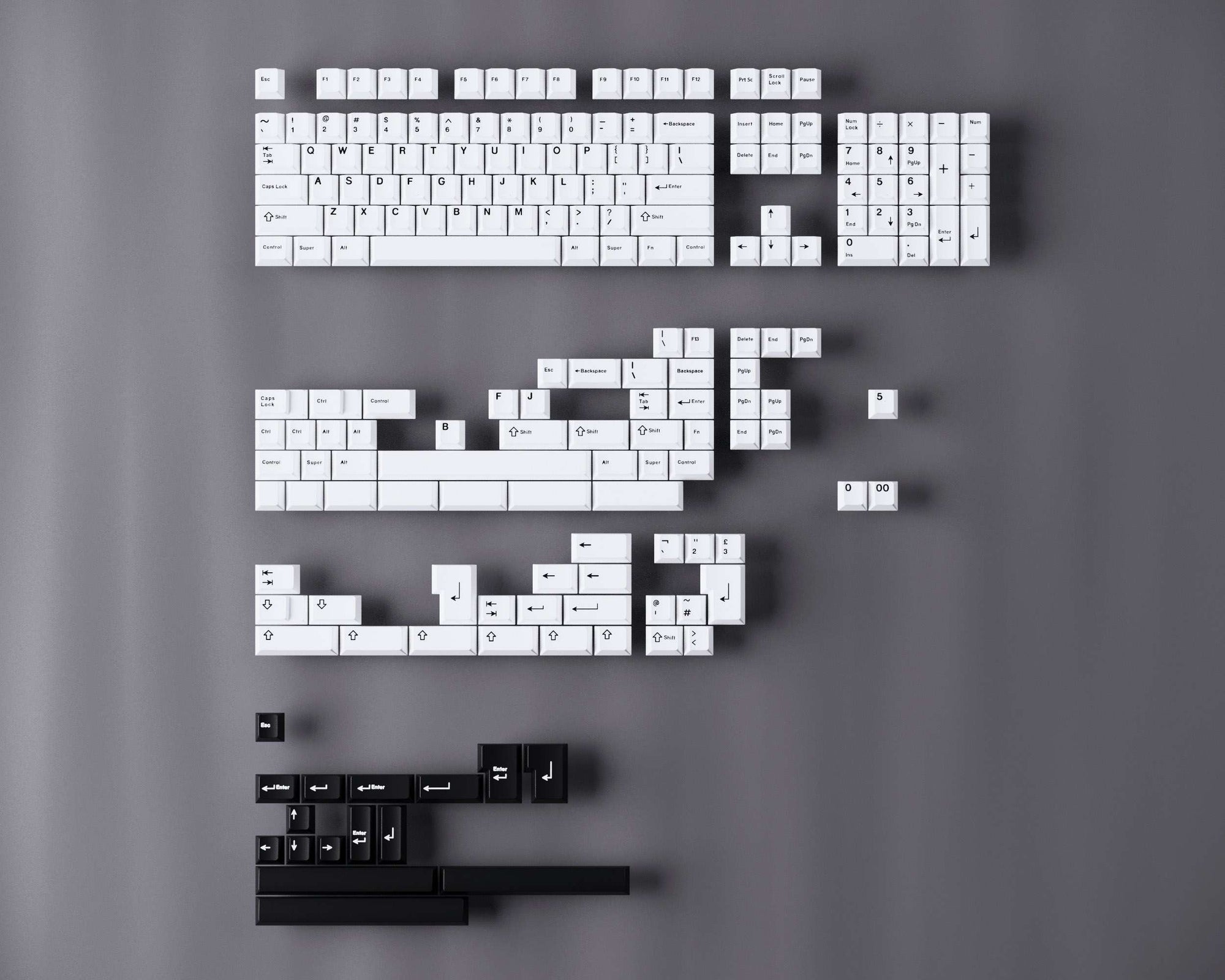 Sw Graphite SWAGKEYS DOUBLE-SHOT KEYCAPS – Swagkeys
