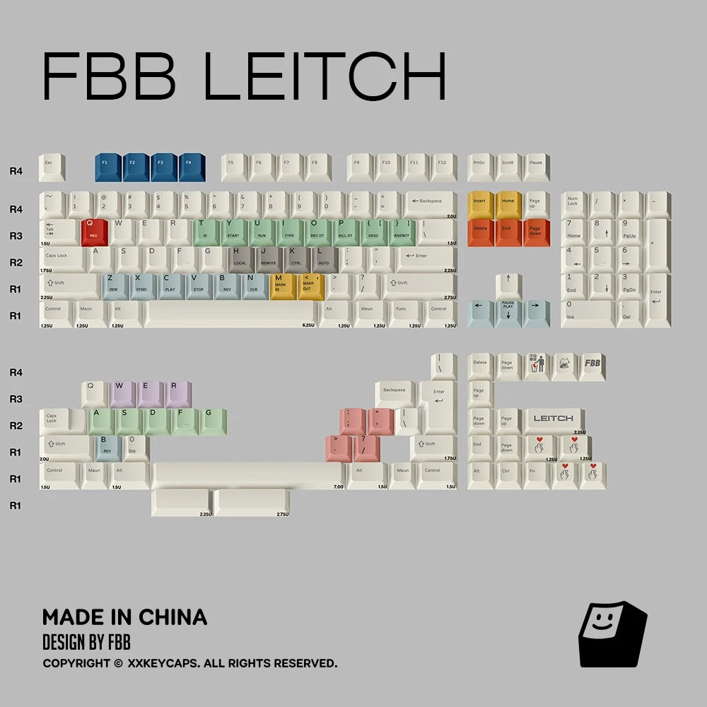FBB Leitch Keycaps