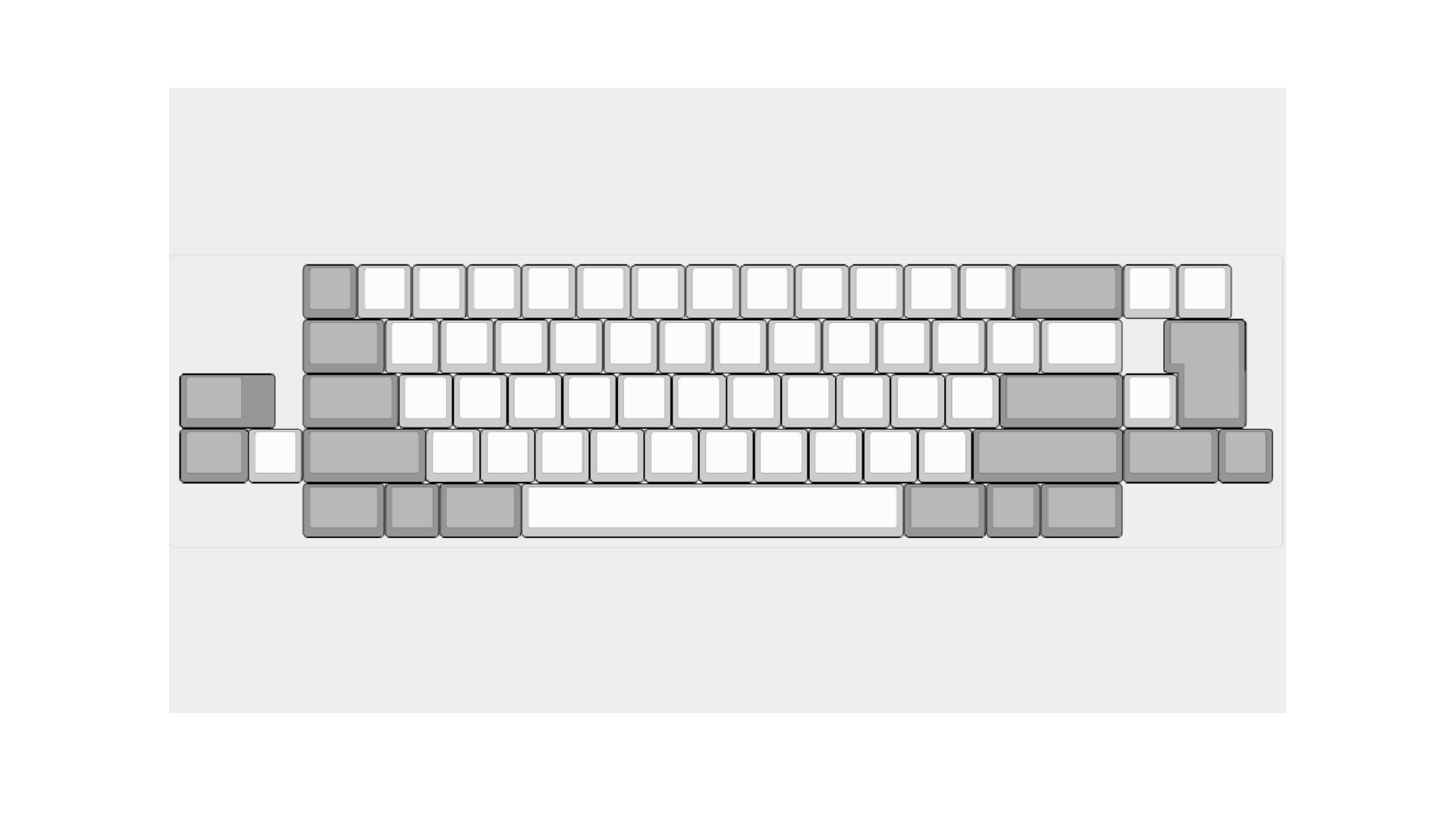 Bowl Keyboard - Oblique Parts