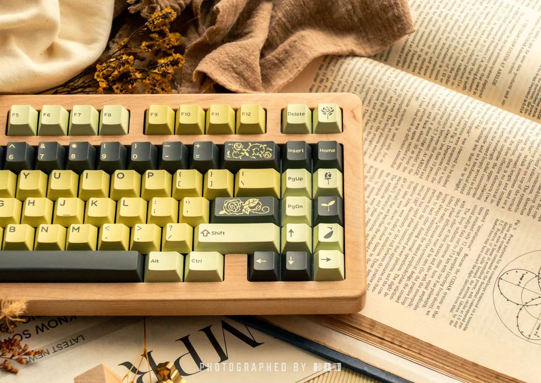 DMK Dreyer Rose Keycaps