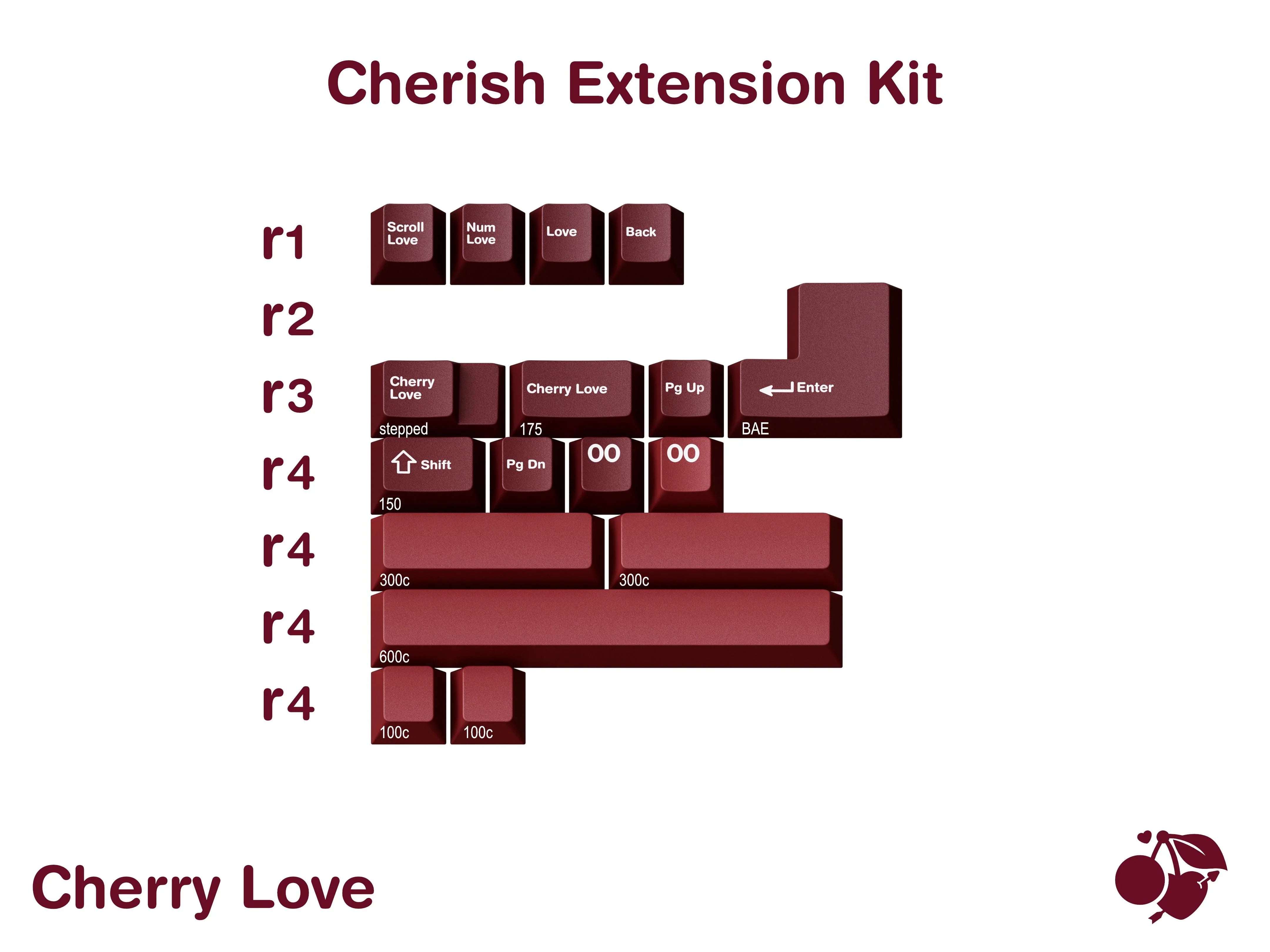 [Group-Buy] GMK CYL Cherry Love