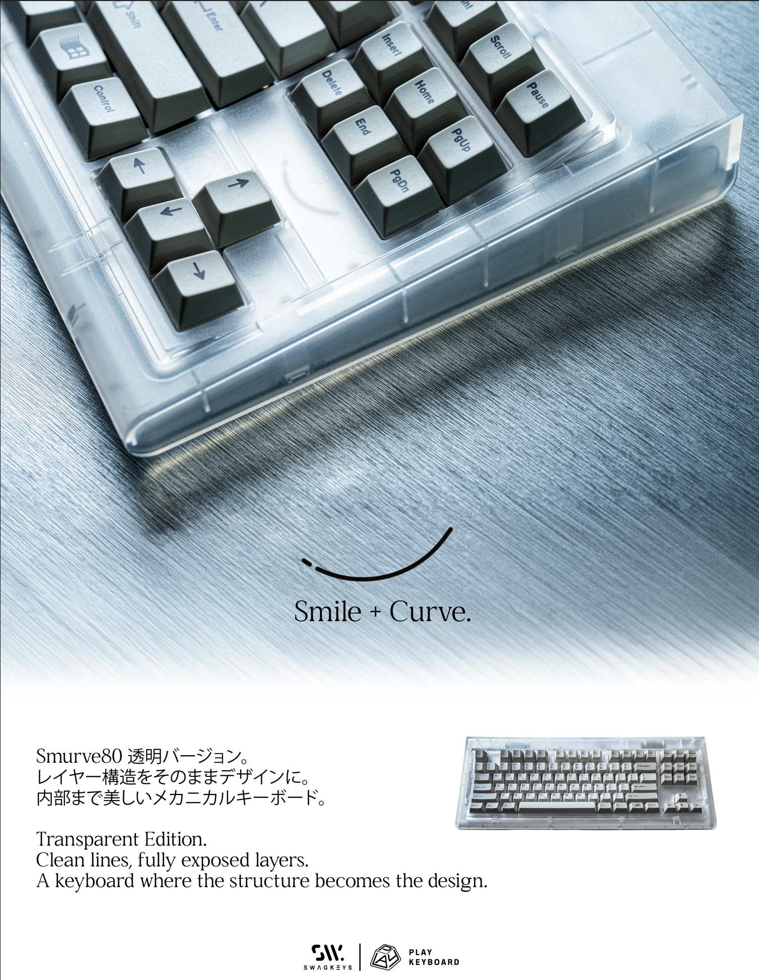 [In-Stock] Swagkeys x Playkeyboard Smurve 80