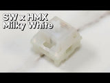 SW x HMX Milky White Switches (10pcs)