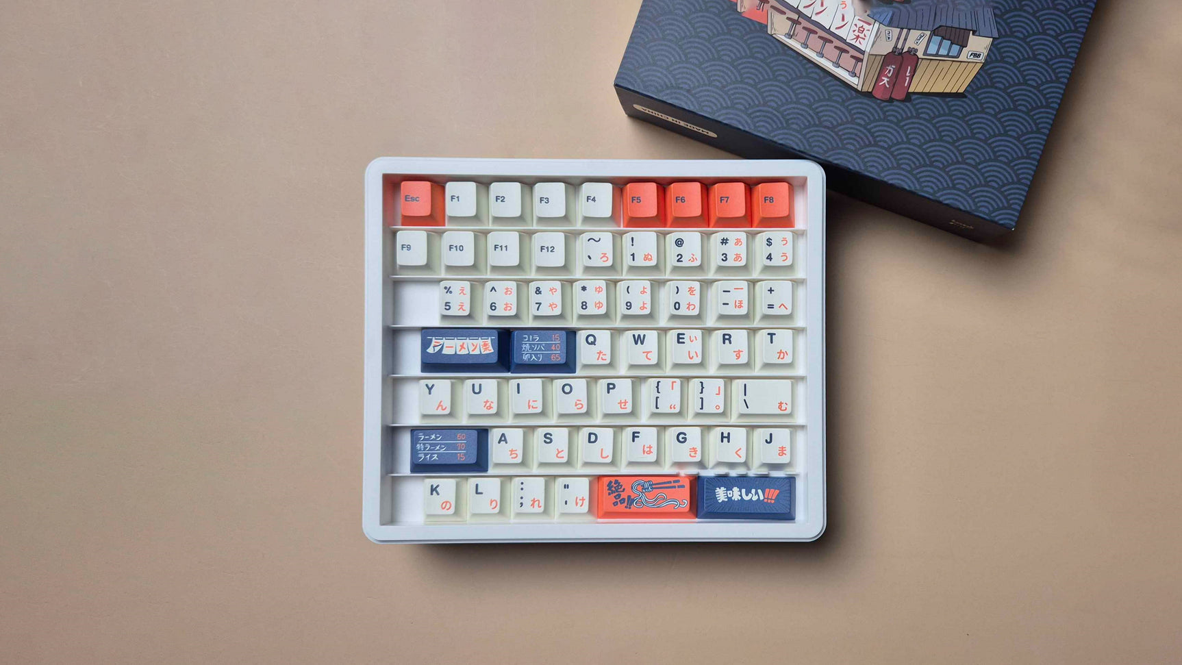 FBB Ramen Ichiraku R2 keycaps