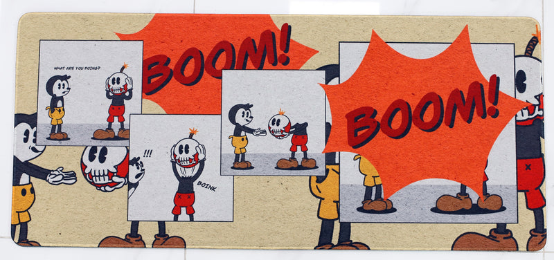 mess up dinner, Boom Deskmat